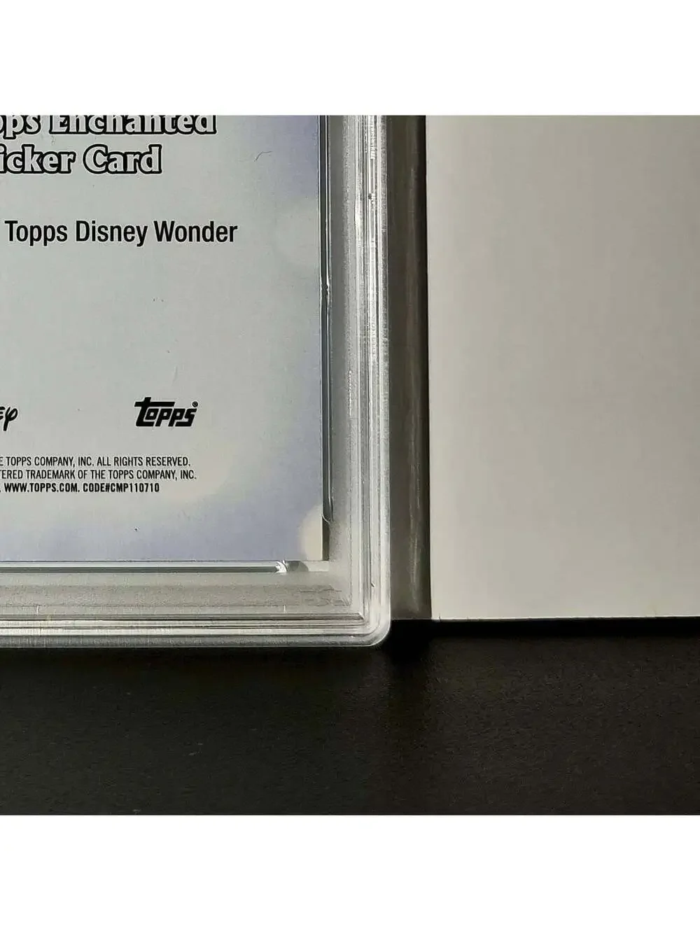 Olaf 2025 Topps Disney #ES-20 Enchanted Sticker Card Frozen PSA 9